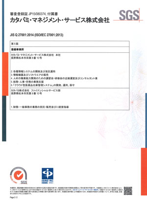 ISO27001付属書